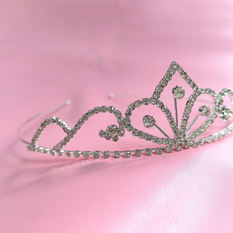 Young Women'S Accessories - Серебряная корона со стразами, роскошная хрустальная