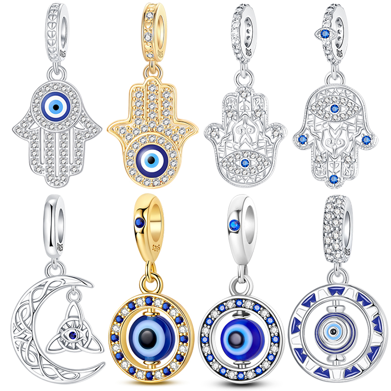 Evil Eye Bracelet - Подвеска-оберег от сглаза и рука Хамса