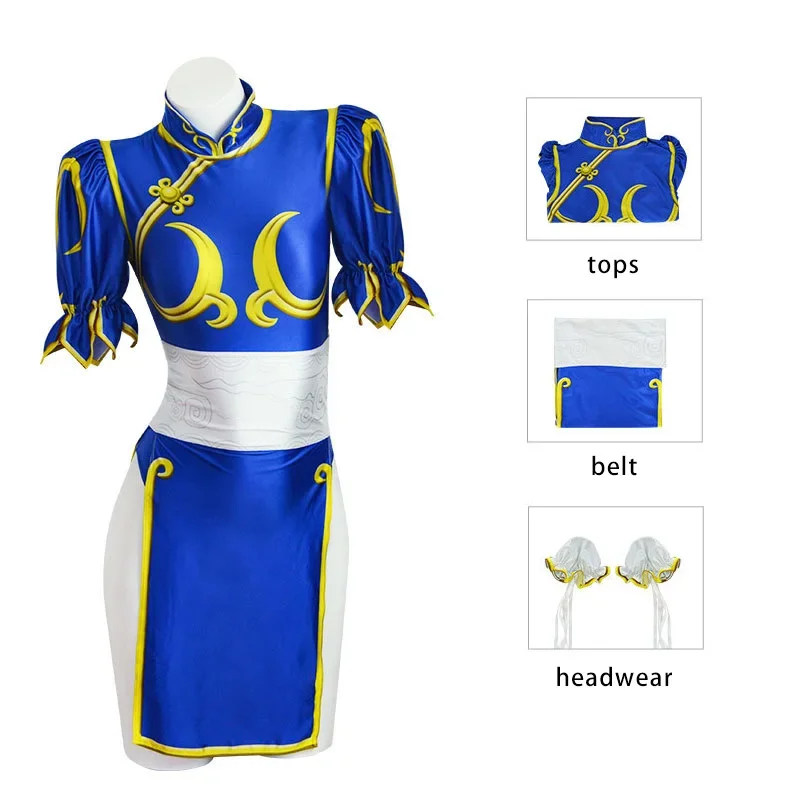 Women'S Clothing And Accessories - Костюм для косплея Чун Ли из