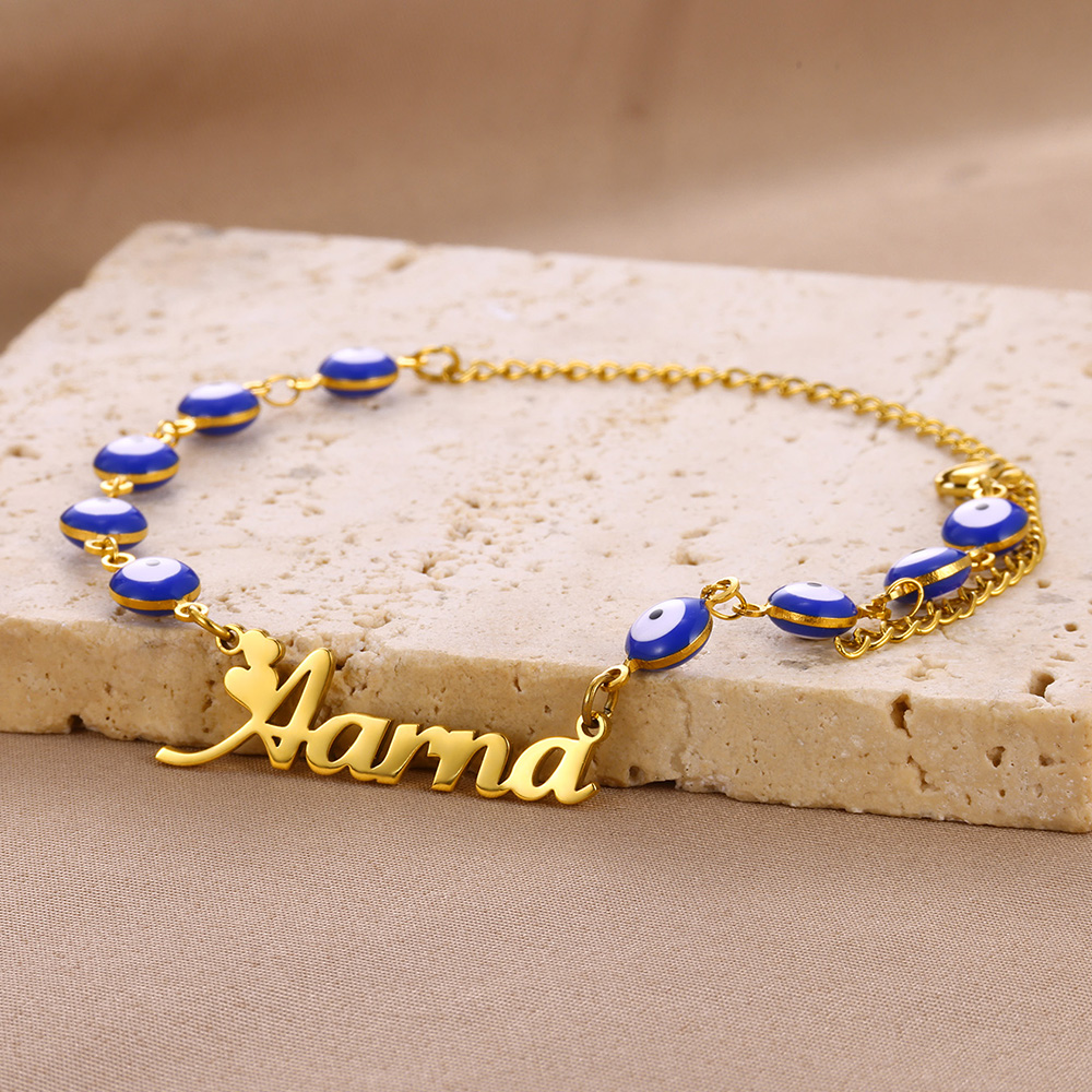 Evil Eye Bracelet - Браслеты с синим глазом-оберегом на заказ