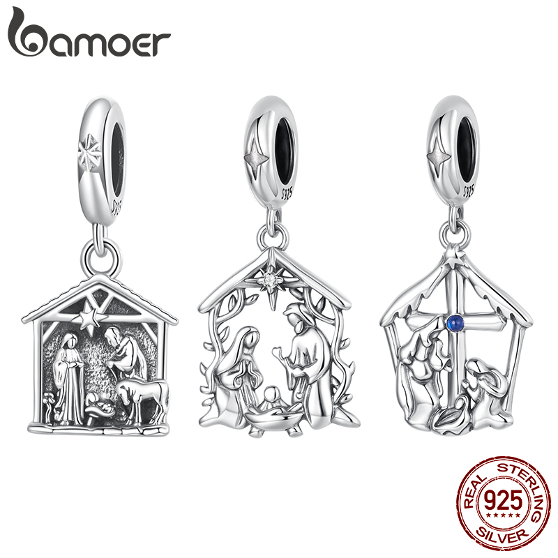 Evil Eye Bracelet - Bamoer стерлингового серебра 925 пробы, подвеска
