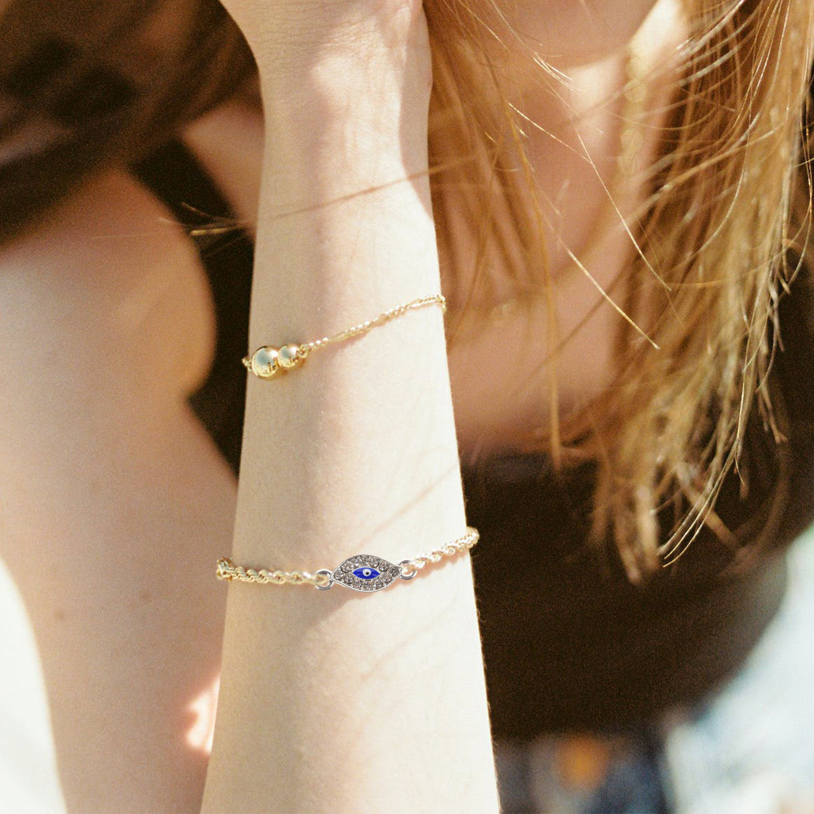 Evil Eye Bracelet - 20 шт. подвесок в виде оберега