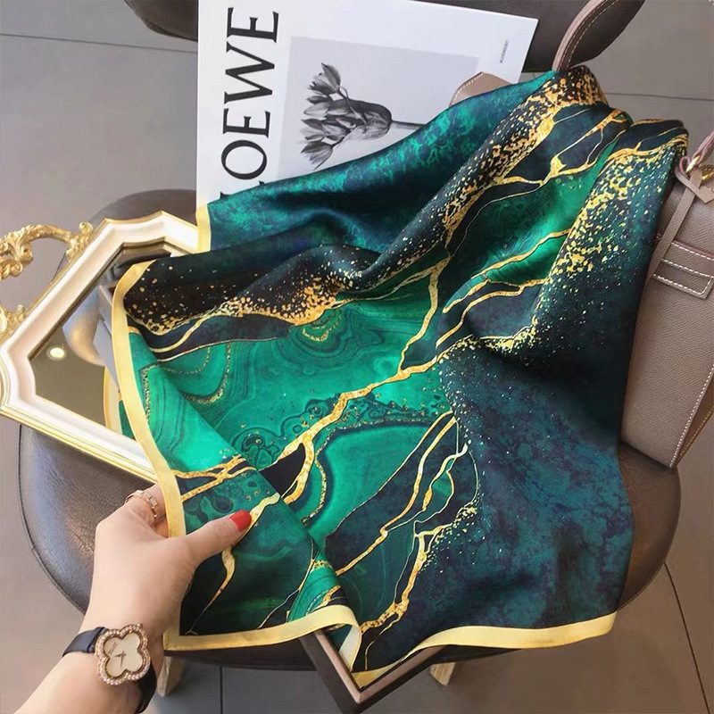 Silk Scarf Square - 70x70 см женский шарф шелковый шарф