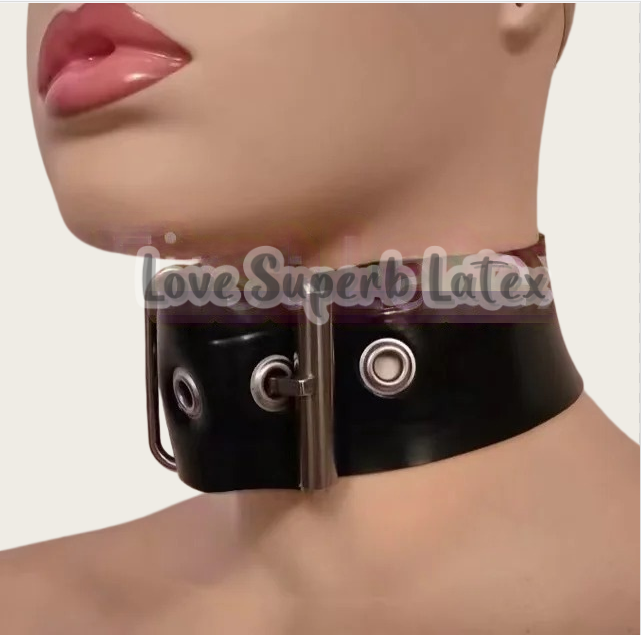 Women'S Accessories For Neck - Латексный чокер 0,4 мм, сексуальный, резиновый,