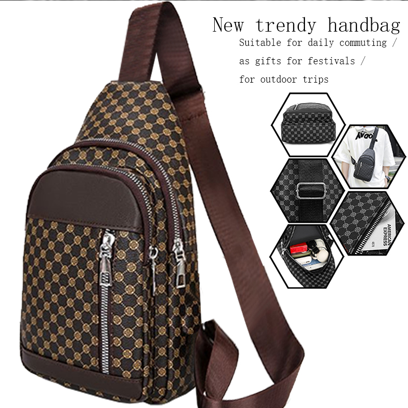 Women Accessories Pouch - Функциональная нагрудная сумка нейтрального стиля для