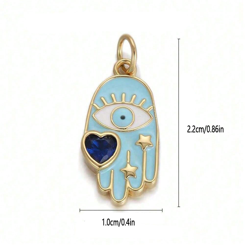 1 шт., медные аксессуары для у – обзор и цена Evil Eye Bracelet