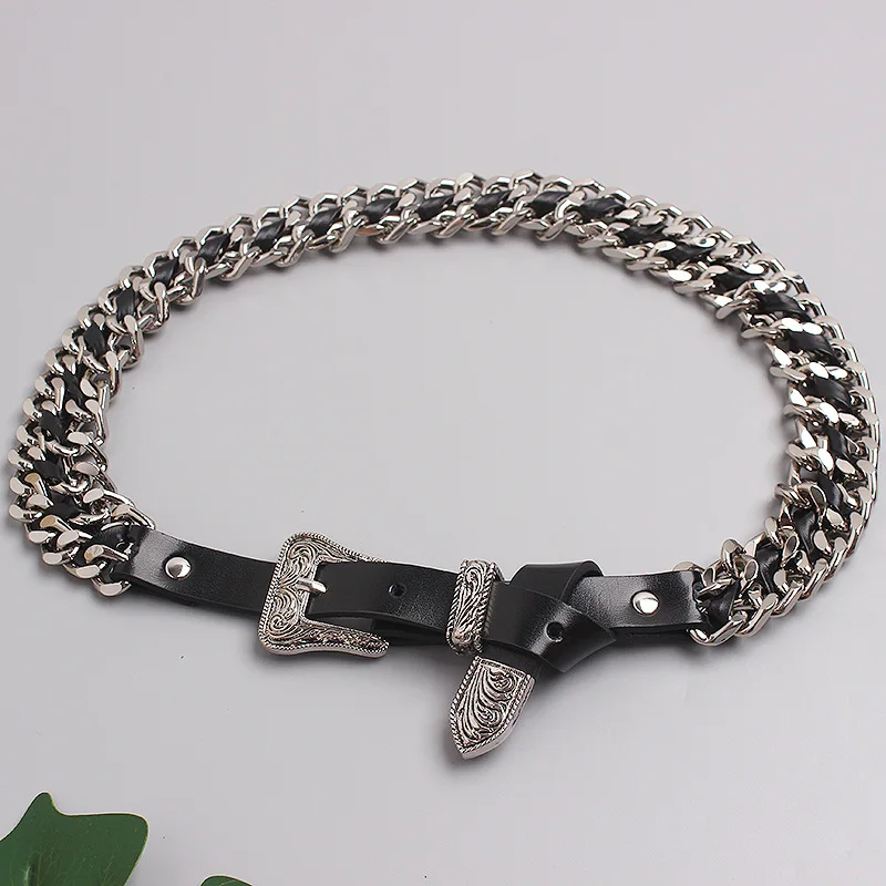 Женский металлический пояс в с – обзор и цена Women'S Jeans Accessories Chain