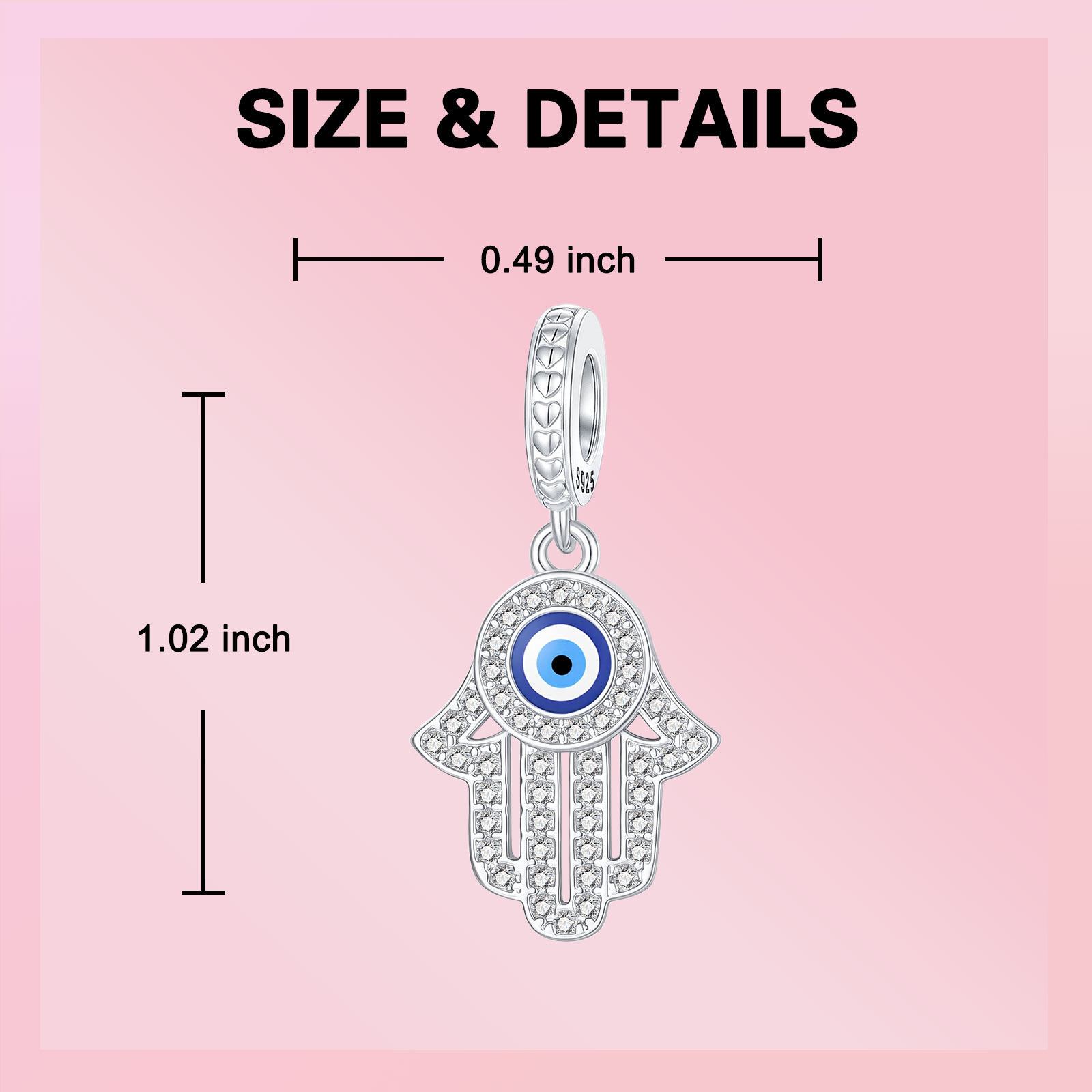 Подвеска-оберег от сглаза и ру – обзор и цена Evil Eye Bracelet
