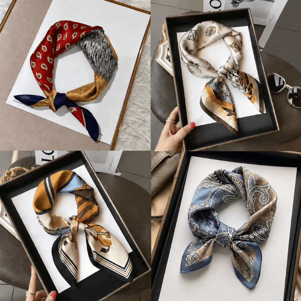 Шелковый квадратный платок с ц – обзор и цена Silk Scarf Square