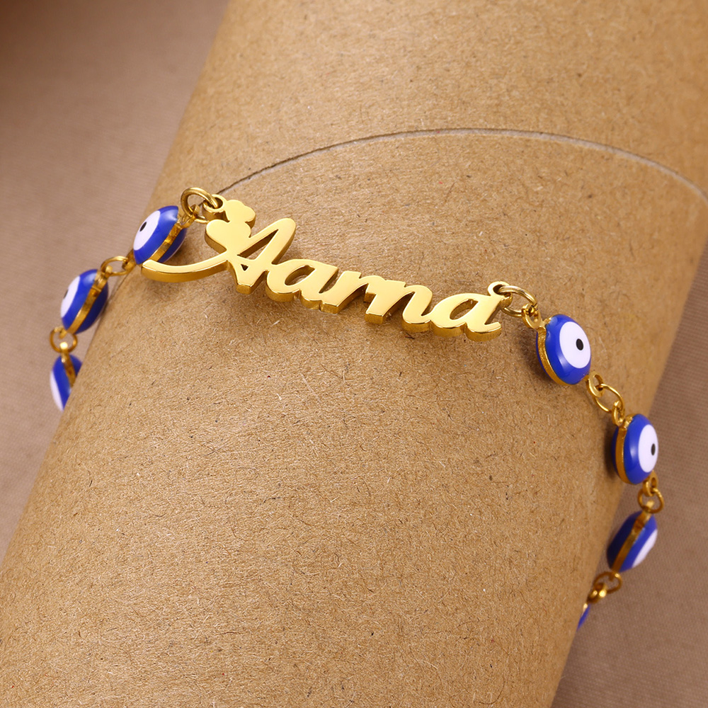 Браслеты с синим глазом-оберег – обзор и цена Evil Eye Bracelet
