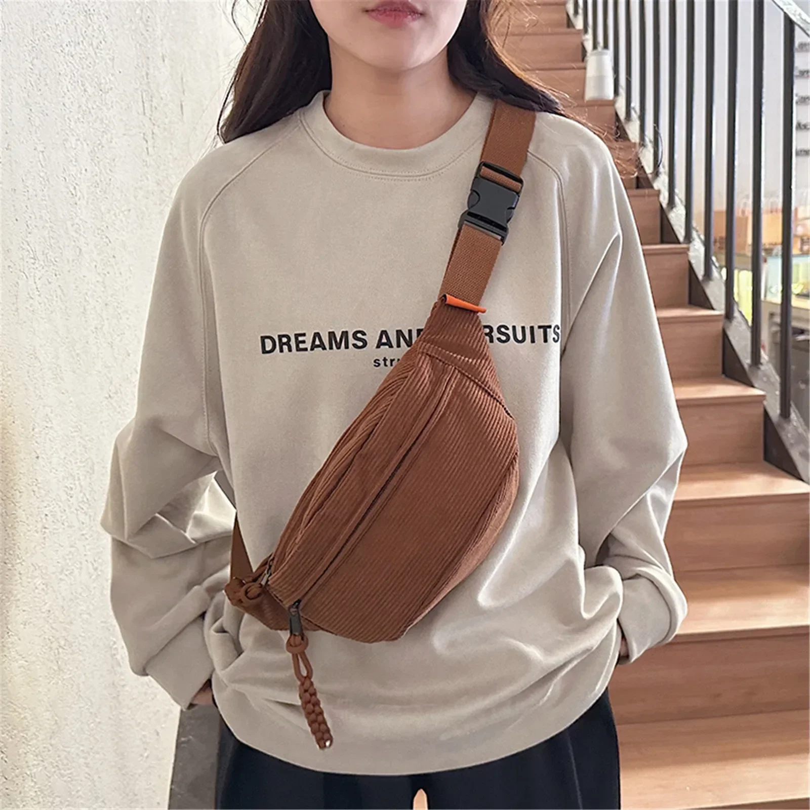 2024 модная поясная сумка, пов – обзор и цена Women Accessories Pouch