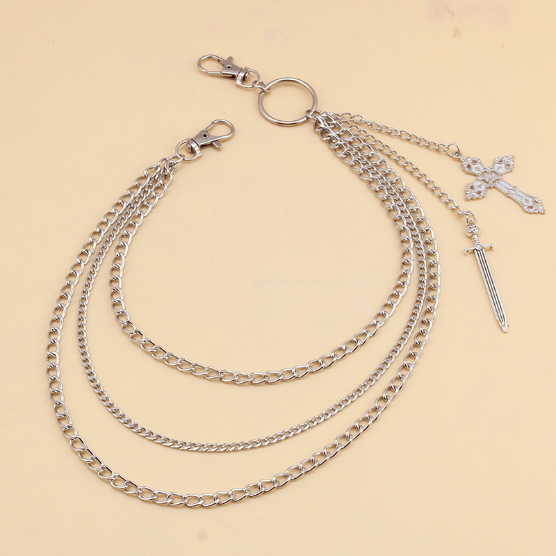 Брюки с крестом в стиле хип-хо – обзор и цена Women'S Jeans Accessories Chain