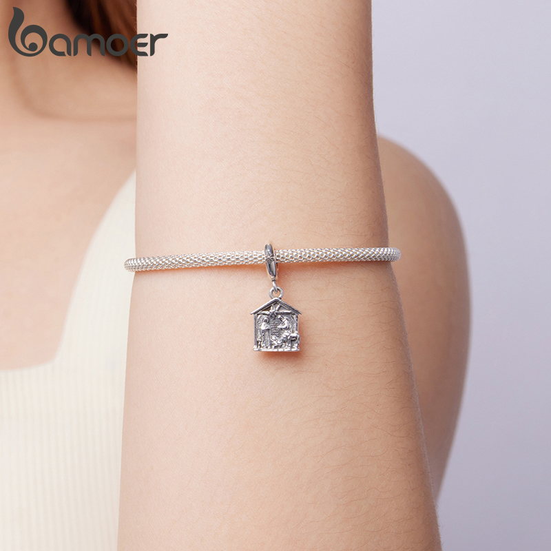 Bamoer стерлингового серебра 9 – обзор и цена Evil Eye Bracelet