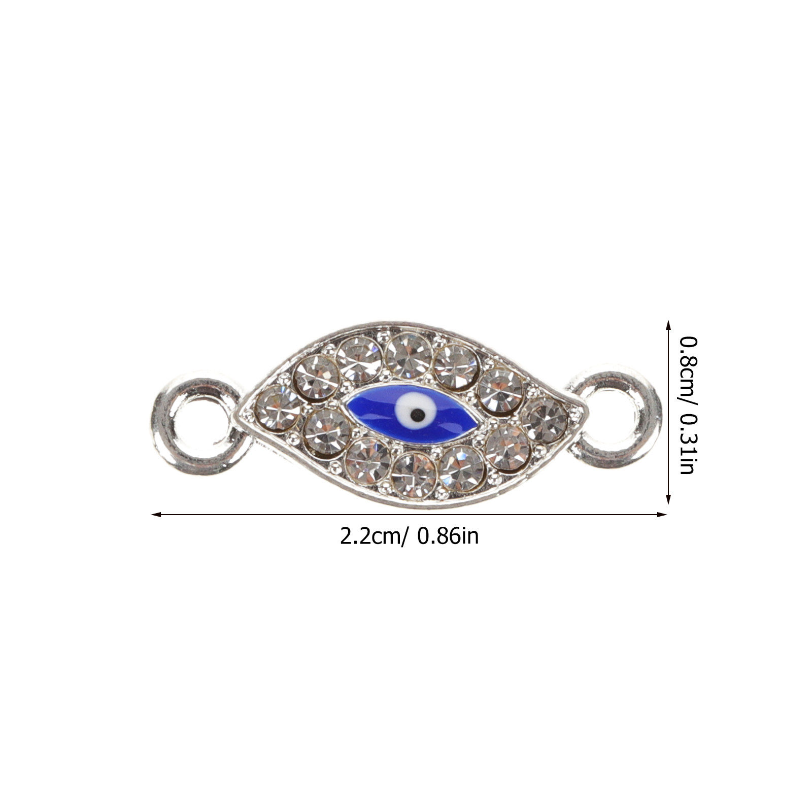 20 шт. подвесок в виде оберега – обзор и цена Evil Eye Bracelet