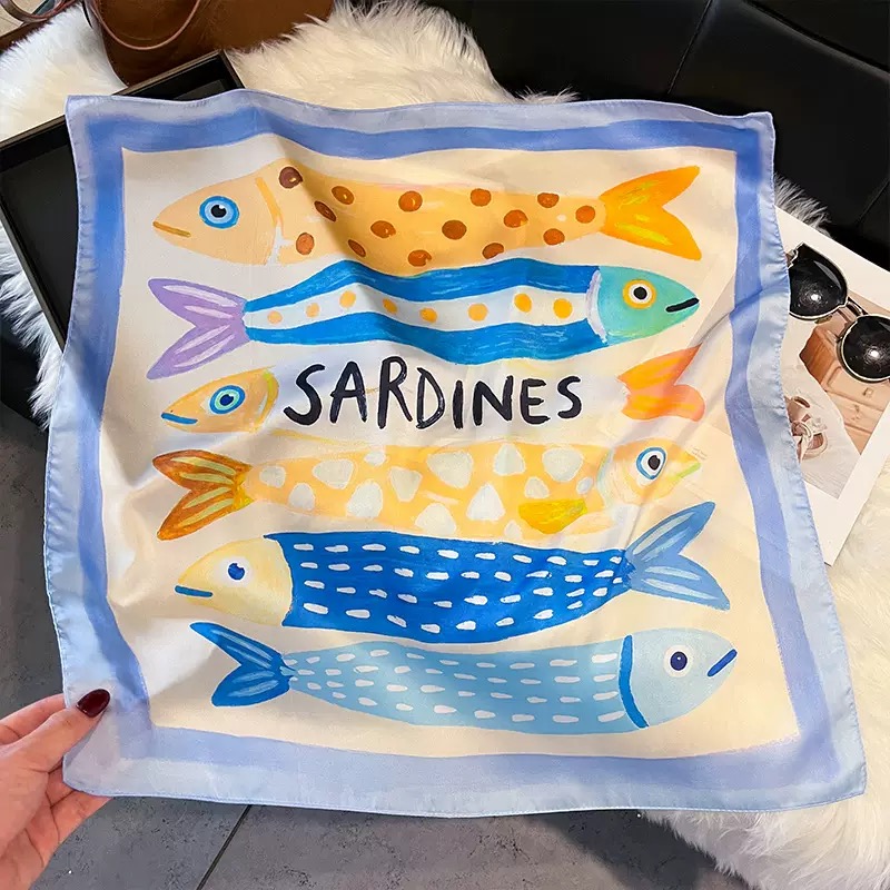 Модные квадратные шелковые пла – обзор и цена Silk Scarf Square