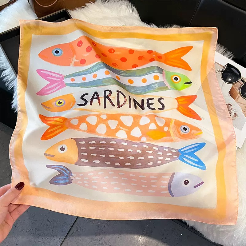 Модные квадратные шелковые пла – обзор и цена Silk Scarf Square