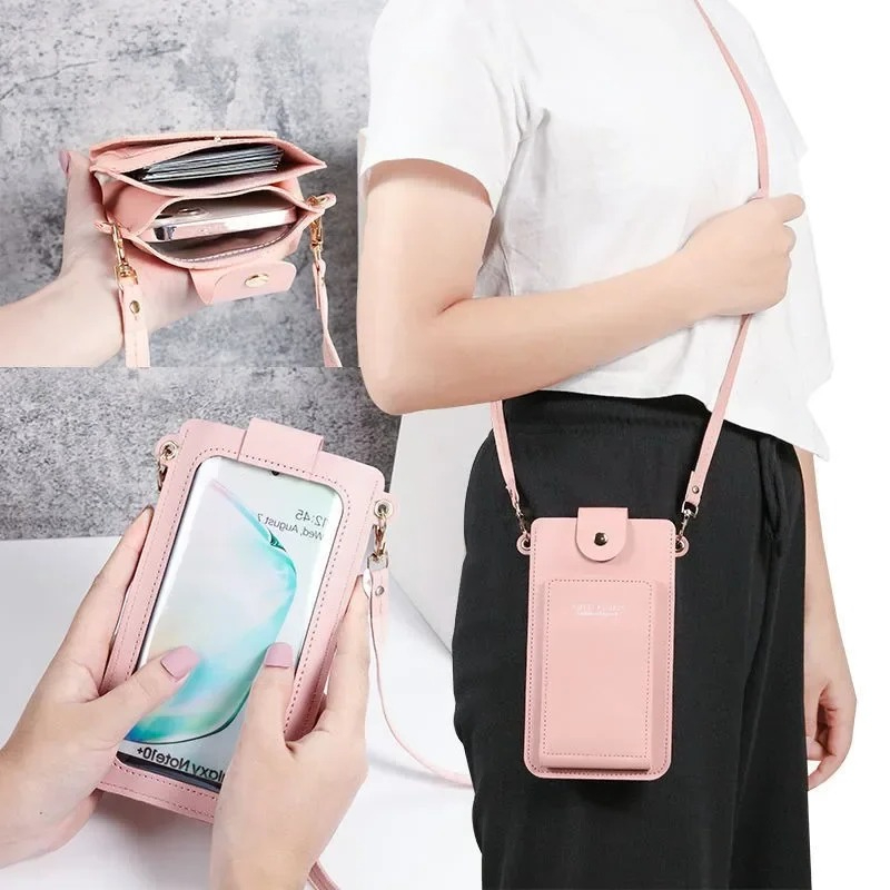 Сумка через плечо для мобильно – обзор и цена Women Accessories Pouch